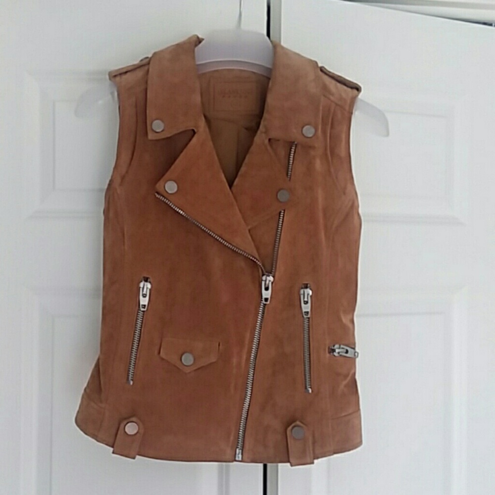 [BLANKNYC] suede vest size XS